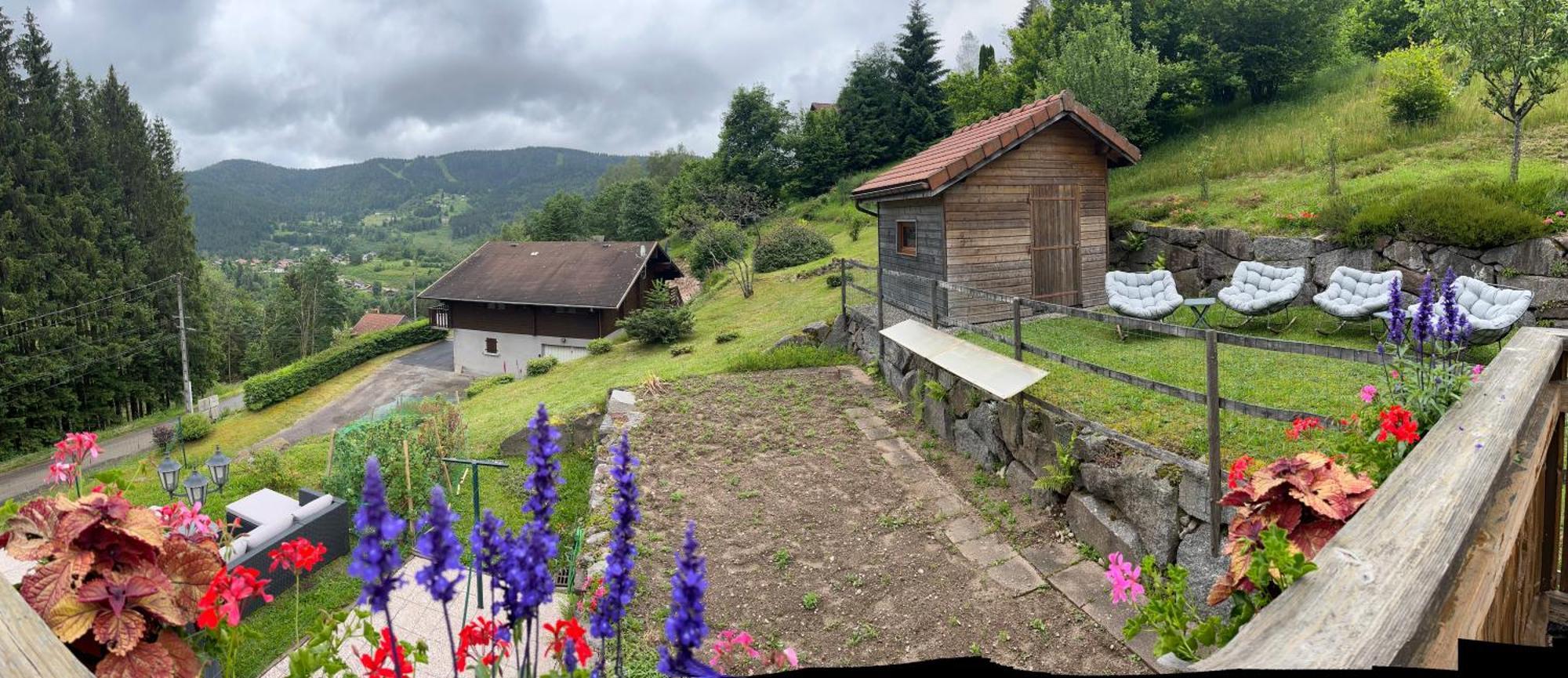 Au 21 Vosgien Bed & Breakfast Ventron Dış mekan fotoğraf