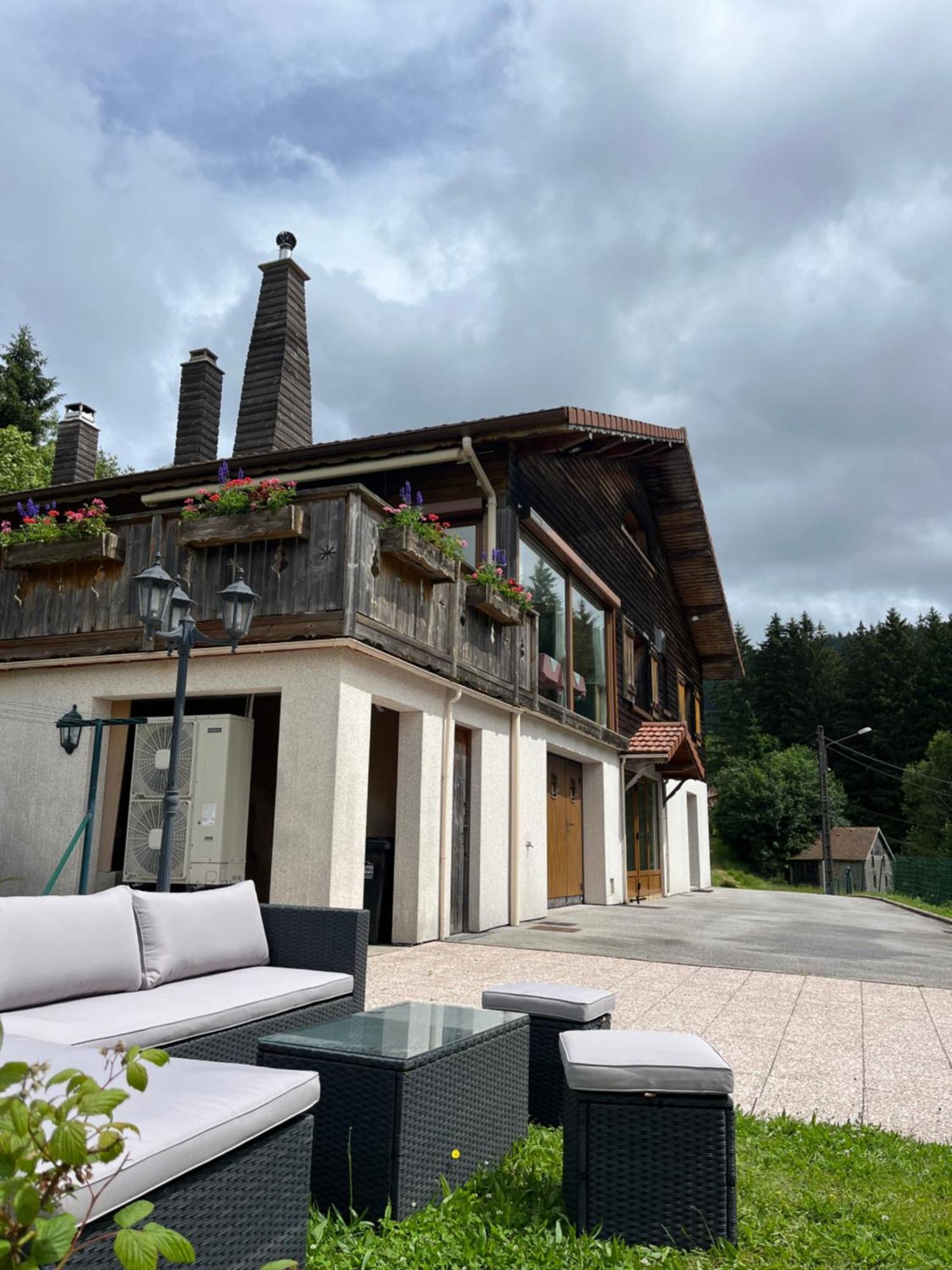 Au 21 Vosgien Bed & Breakfast Ventron Dış mekan fotoğraf